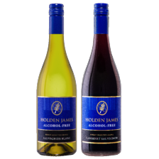 Holden James sauvignon blanc of cabernet sauvignon alcoholvrije wijn